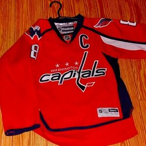 Washington Capitals hockey jersey Reebok
